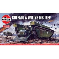 AIRFIX A02302V 1:76 Buffalo Amphibian LVT & Jeep AIRFIX A02302V 1:76 Buffalo Amphibian LVT & Jeep von Airfix