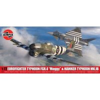 AIRFIX A40001 1:72 Eurofighter Typhoon FGR.4 "Moggy" & Hawker Typhoon Mk.IB - Twin Pack AIRFIX A40001 1:72 Eurofighter Typhoon FGR.4 "Moggy" & Hawker Typhoon Mk.IB - Twin Pack von Airfix