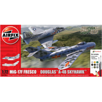 AIRFIX A50185 1:72 Mig 17F Fresco Douglas A-4B Skyhawk Dogfight Double von Airfix