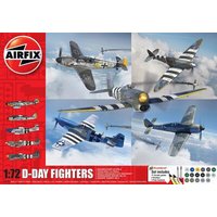 AIRFIX A50192 1:72 D-day Kampfflugzeuge, Geschenk-Set AIRFIX A50192 1:72 D-day Kampfflugzeuge, Geschenk-Set von Airfix