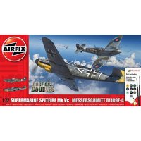 AIRFIX A50194 1:72 Supermarine Spitfire Mk.Vc vs Bf109F-4 Dogfighat Double AIRFIX A50194 1:72 Supermarine Spitfire Mk.Vc vs Bf109F-4 Dogfighat Double von Airfix