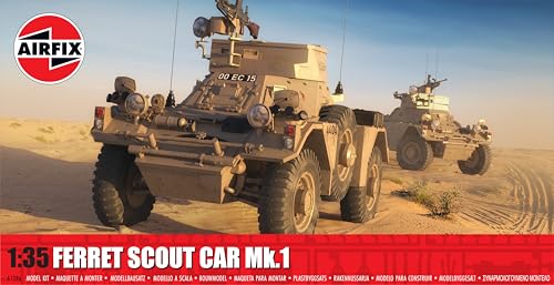Airfix - 1/35 Ferret Scout car Mk.1 - Plastik-Modellbau - Maßstab: 1:35 Airfix - 1/35 Ferret Scout car Mk.1 - Plastik-Modellbau - Maßstab: 1:35 von Airfix
