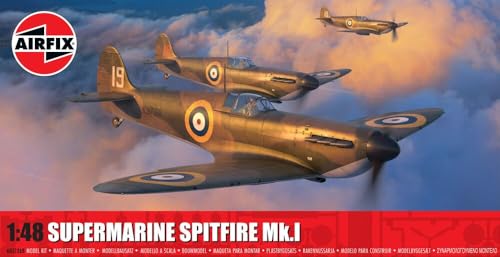 Airfix - 1/48 Supermarine Spitfire Mk.I - Plastik-Modellbau - Maßstab: 1:48 Airfix - 1/48 Supermarine Spitfire Mk.I - Plastik-Modellbau - Maßstab: 1:48 von Airfix