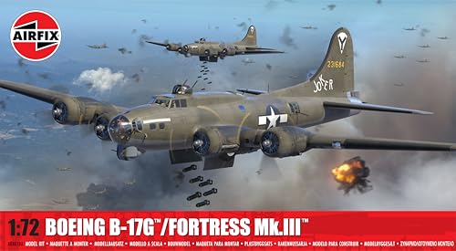 Airfix - 1/72 Boeing B-17G, Fortress Mk.II - Plastik-Modellbau - Maßstab: 1:72 von Airfix