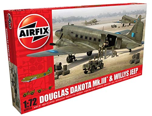 Airfix 1/72 Douglas Dakota MkIII mitWillys Jeep von Airfix