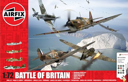 Airfix - 1/72 Geschenkset Battle of Britain - Plastik-Modellbau - Maßstab: 1:72 von Airfix