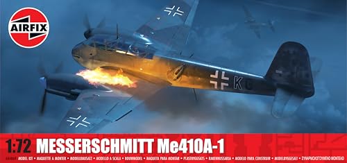 Airfix - 1/72 Messerschmitt ME410A-1 - Plastik-Modellbau - Maßstab: 1:72 von Airfix