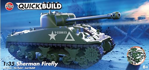 Airfix - QUICKBUILD Sherman Firefly - Klemmsteinbausatz von Airfix
