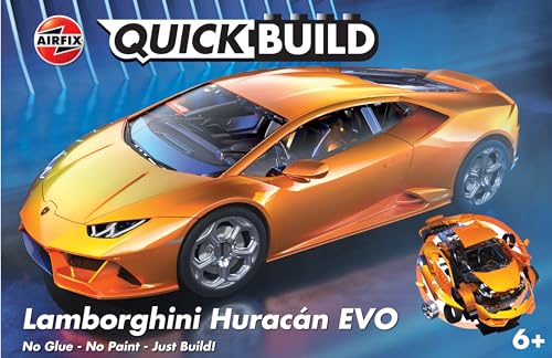 Airfix - QUICKBUILD Lamborghini Huracan EVO - Klemmsteinbausatz von Airfix