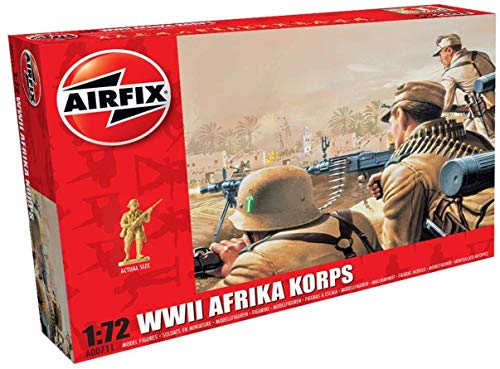 Airfix A00711 1/72 Deutsches Korps Figuren WWII Afrika Corps, grau Airfix A00711 1/72 Deutsches Korps Figuren WWII Afrika Corps, grau von Airfix