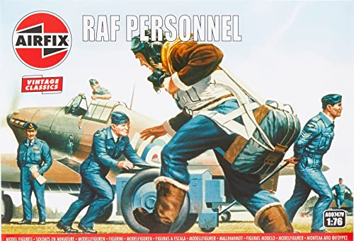 Airfix A00747V 1/76 WWII RAF Personal Modellbausatz, verschieden, 1: 76 Scale von Airfix