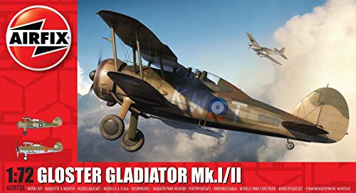Gloster Gladiator Mk.I/Mk.II Modellbausatz Gloster Gladiator Mk.I/Mk.II Modellbausatz von Airfix