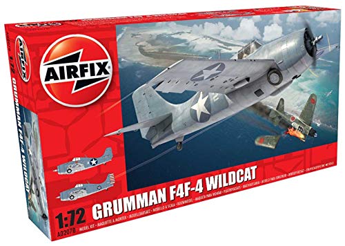 Airfix A02070 1/72 Grumman F4F-4 Wildcat Modellbausatz von Airfix