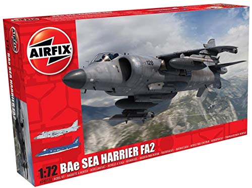 Airfix A04052A Modellbausatz Bae Sea Harrier FA2, grau von Airfix