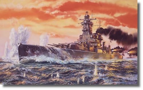 Admiral Graf Spee Panzerschiff-Modellbausatz von Airfix