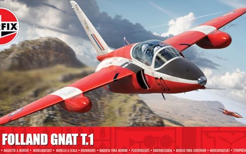 Airfix A05123 Folland Gnat T.1 Militärflugzeug-Klassiker-Bausatz Airfix A05123 Folland Gnat T.1 Militärflugzeug-Klassiker-Bausatz von Airfix