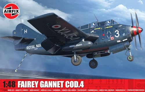 Airfix - 1/48 Fairey Gannet COD.4 - Plastik-Modellbau - Maßstab: 1:48 von Airfix