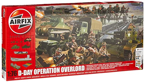 Airfix 1/76 75 Jahre D-Day, Geschenk-Set, Operation Overlord von Airfix