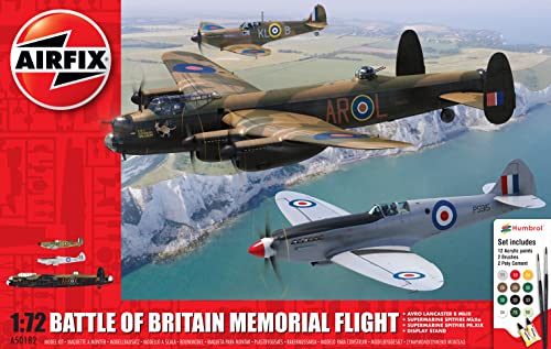 Airfix A50182 Luftfahrt 1/72 Battle of Britain Memorial Flight, Mehrfarbig von Airfix