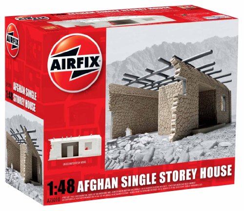 Airfix A75010 1/48 Einstöckiges Haus, afghanisch Modellbausatz, merhfarbig von Airfix
