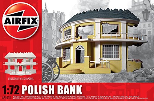 Airfix A75015 1/72 Polnisches Bankgebäude Nazi Germany Modellbausatz, Mehrfarbig, 1: 72 Scale von Airfix