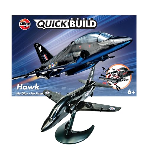 QUICKBUILD BAE Hawk Modellbausatz, Schwarz QUICKBUILD BAE Hawk Modellbausatz, Schwarz von Airfix