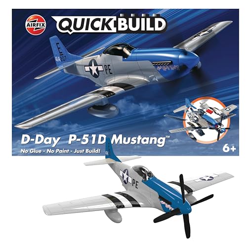 QUICKBUILD D-Day P-51D Mustang Modellbausatz von Airfix