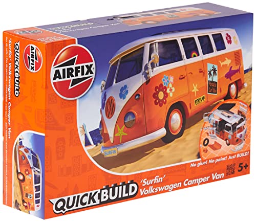 Airfix QUICKBUILD VW Camper Surfin, Orange / Weiß Airfix QUICKBUILD VW Camper Surfin, Orange / Weiß von Airfix