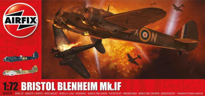 Bistol Blenheim MK1f Bistol Blenheim MK1f von Airfix