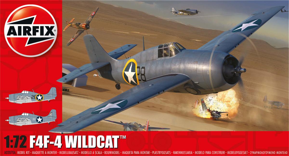Grumman F4F-4 Wildcat Grumman F4F-4 Wildcat von Airfix