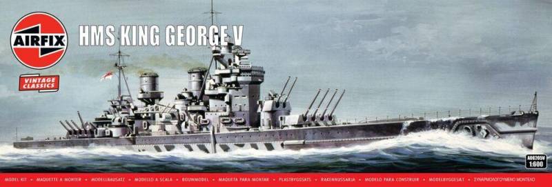 HMS King George V HMS King George V von Airfix