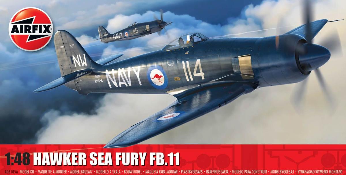 Hawker Sea Fury FB.11 Hawker Sea Fury FB.11 von Airfix