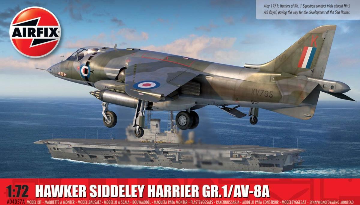 Hawker Siddeley Harrier GR.1/AV-8A Hawker Siddeley Harrier GR.1/AV-8A von Airfix