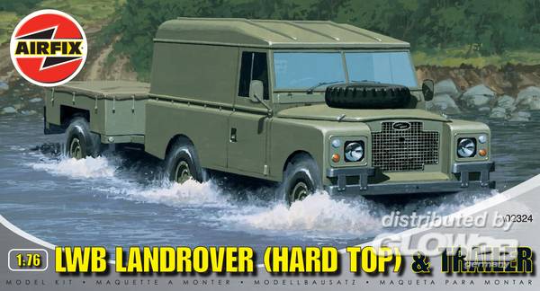 LWB Landrover & Trailer LWB Landrover & Trailer von Airfix