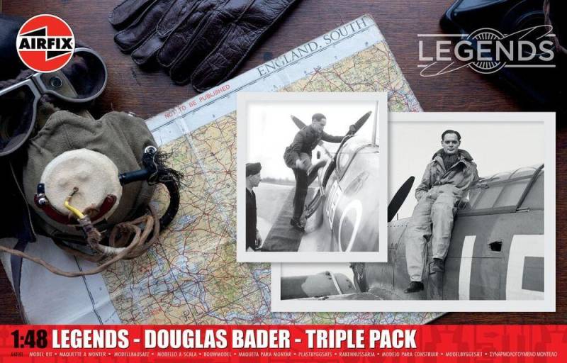 Legends - Douglas Bader - Triple Pack von Airfix