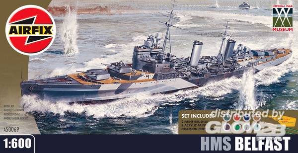 Leichter Kreuzer HMS Belfast Leichter Kreuzer HMS Belfast von Airfix