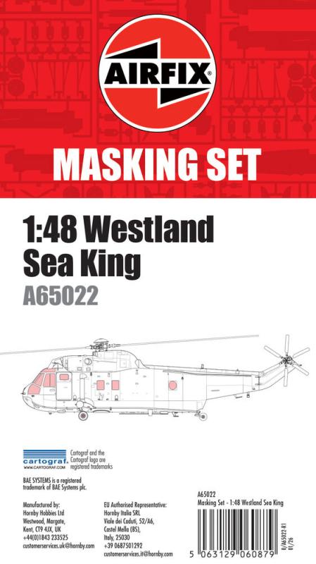 Masking Set - Westland Sea King von Airfix