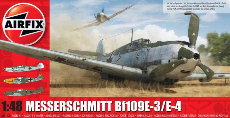 Messerschmitt Me109E-4/E-1 von Airfix
