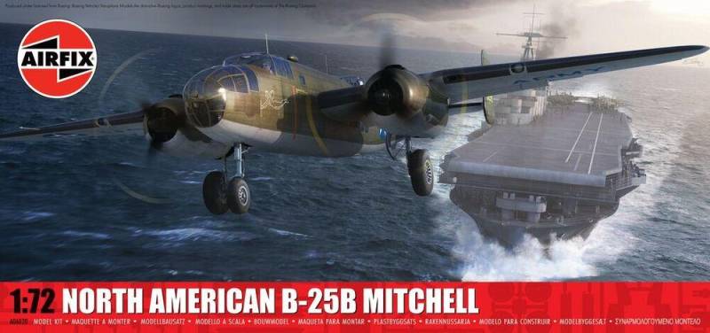 North American B-25B Mitchell von Airfix