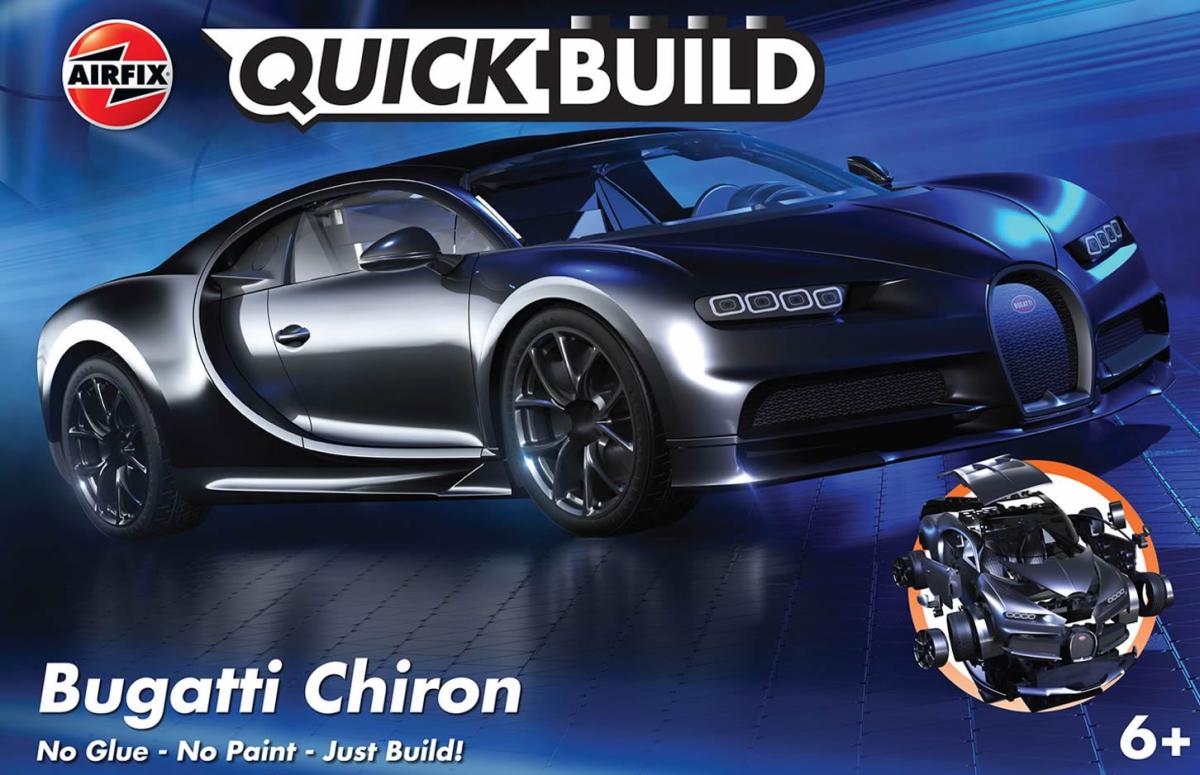 QUICKBUILD Bugatti Chiron - Black QUICKBUILD Bugatti Chiron - Black von Airfix
