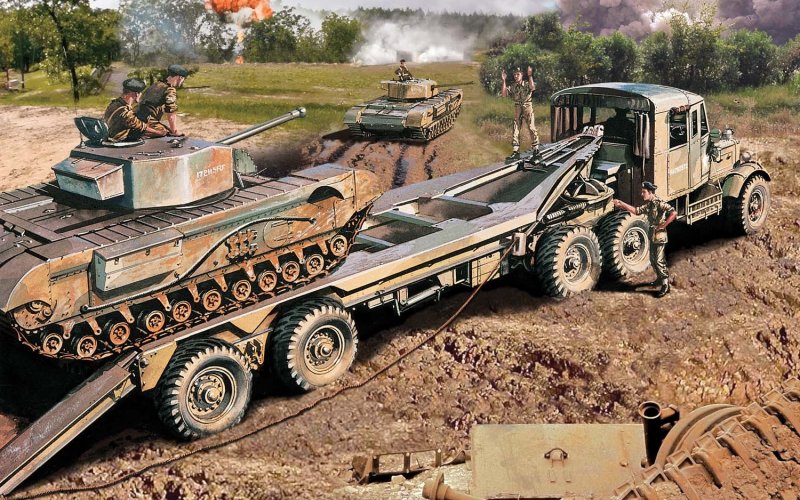 Scammell Tank Transporter - Vintage Classics Scammell Tank Transporter - Vintage Classics von Airfix