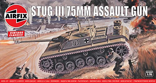 Sturmgeschütz III 75mm Modellbausatz von Airfix