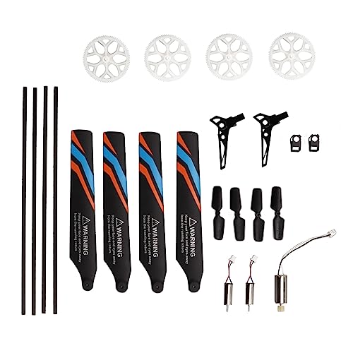 Airshi Hubschrauber-Ersatzteil-Kit, RC-Rotorblätter-Teile-Kit RC-Hubschrauber-Zubehör Feine Verarbeitung Perfekte Passform Austauschen Airshi Hubschrauber-Ersatzteil-Kit, RC-Rotorblätter-Teile-Kit RC-Hubschrauber-Zubehör Feine Verarbeitung Perfekte Passform Austauschen von Airshi