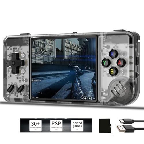 RG35XX Plus Linux Handheld Game Console 3.5 Inch IPS Screen, 35xx Plus with a 64G Card Pre-Loaded 6900 Games, RG35X Plus Supports 5G WiFi Bluetooth HDMI and TV Output 3300 mAh Battery RG35XX Plus Linux Handheld Game Console 3.5 Inch IPS Screen, 35xx Plus with a 64G Card Pre-Loaded 6900 Games, RG35X Plus Supports 5G WiFi Bluetooth HDMI and TV Output 3300 mAh Battery von Airuidas