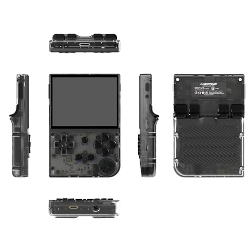 G350 Retro Handheld Game Console 3.5 Inch IPS Screen 640 x 480 Linux System with a 64G Card Pre-Installed 4371 Games Supports HDMI and TV Output 3200mAh Battery von Airuidas