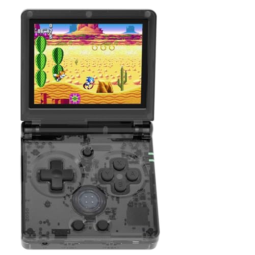 RG35XXSP Flip Portable Retro Handheld Game Console,RG35XXSP 3.5 Inch IPS Screen Linux System with 64G TF Card Pre-Installed 5532 Games,Clamshell Games Consoles Supports 5G WiFi Bluetooth HDMI von Airuidas