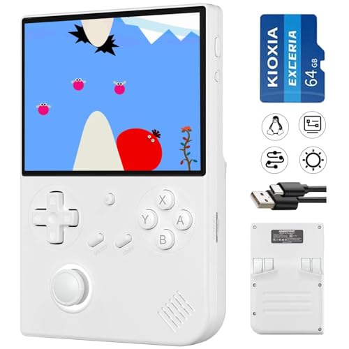RG40XXV Handheld Game Console RG 40XXV 4.0'' IPS Screen with 64G TF Card Pre-Installed 5223 Games Supports 5G WiFi 4.2 Bluetooth Online Fighting,Streaming and HDMI Retro Emulator RG40XX von Airuidas