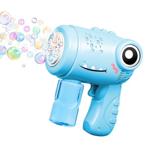 Aischens Seifenblasenpistole Kinder, Dinosaurier Seifenblasenpistole mit Seifenblasenlösung, Seifenblasenmaschine Spielzeug für Jungen und Mädchen, Blasenspielzeug Geschenk für Kinder/Geburtstag/Party Aischens Seifenblasenpistole Kinder, Dinosaurier Seifenblasenpistole mit Seifenblasenlösung, Seifenblasenmaschine Spielzeug für Jungen und Mädchen, Blasenspielzeug Geschenk für Kinder/Geburtstag/Party von Aischens
