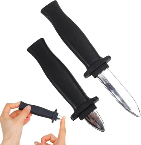 Aisikoo Fake Messer 2er Set – Einziehbares Spielzeug Messer Dolch, Trickmesser für Zaubertricks, Fake Knife & Theaterrequisiten, lustiges Party- und Kinder-Accessoire von Aisikoo