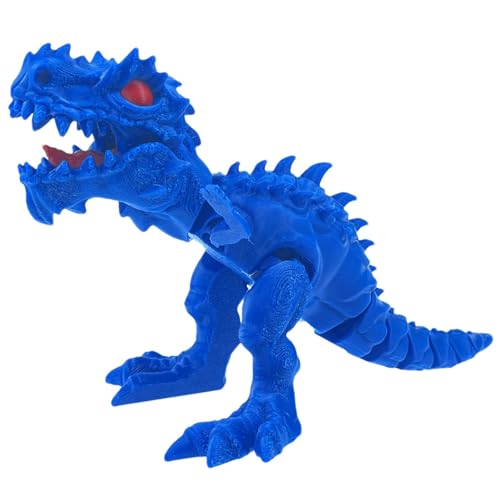 Aisyrain 3D-Gedruckter Tyrannosaurus Rex, Voll bewegliche Tyrannosaurus Rex-Figur, Tyrannosaurus Rex Spielfigur, Realistisches Bewegliches Tyrannosaurus Spielzeug für Unterhaltung und Entspannung von Aisyrain